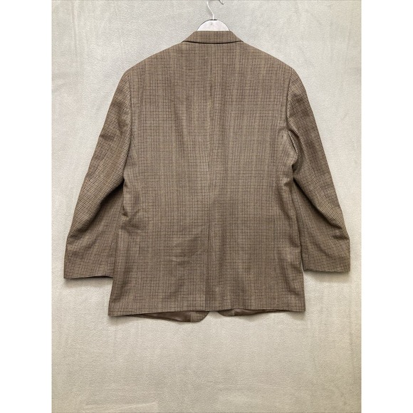 Mens Ralph Lauren Blazer Sport Coat Sport Jacket Wool 46L Men Button Coats Suits - Picture 11 of 15